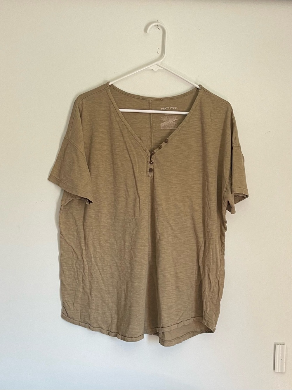 Women’s Khaki Knox Rose T-Shirt XL